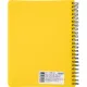 Бизнес-тетрадь А5,96л,кл,спир,пластик,тон.бл. Attache Bright colours Желтый