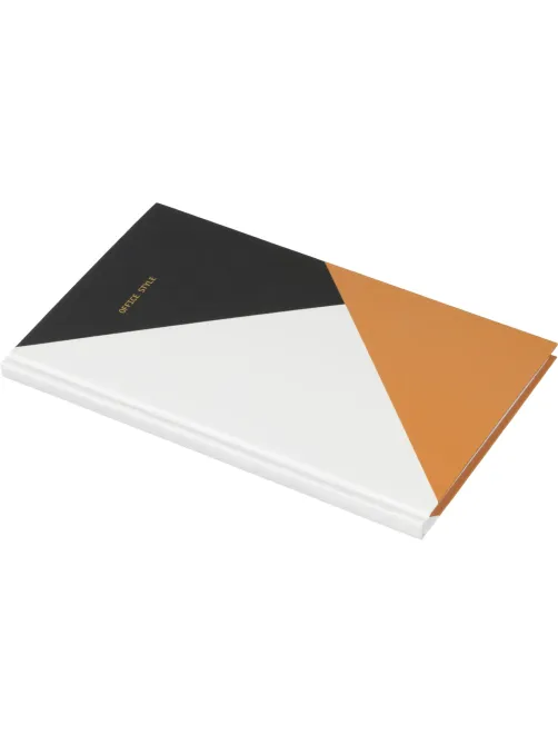 Бизнес-тетрадь А5,80л, 7БЦ,клетка Office Style коричн