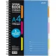 Бизнес-тетрадь 140л,кл,А4,SPIRAL BOOK Синий,евроспир,обл.пласт,раздел.84101