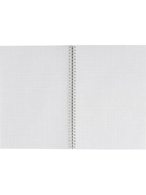 Бизнес-тетрадь Attache Cristal,120л,клет,А4,спир,обл.мел.карт