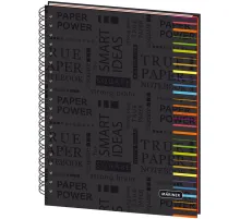 Бизнес-тетрадь Wisdom 9 А4,120л,200х274, 3 разд, клетка, диз 4, 0009