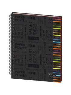 Бизнес-тетрадь Wisdom 9 А4,120л,200х274, 3 разд, клетка, диз 4, 0009