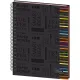 Бизнес-тетрадь Wisdom 9 А4,120л,200х274, 3 разд, клетка, диз 4, 0009