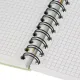 Бизнес-тетрадь 140л,кл,А6,SPIRAL BOOK Салатовый,евросп,обл.пл,раздел.84114