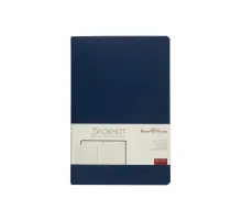 Бизнес-блокнот А5 100л Bruno Visconti MEGAPOLIS FLEX VELVET т-синий3-526/18