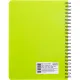 Бизнес-тетрадь А5,96л,кл,спир,пластик,тон.бл. Attache Bright colours Лайм