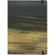 Бизнес-блокнот Gold Collection А5 96л,клетка,картон,сшивка,резинка,черный