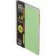 Бизнес-тетрадь 140л,кл,А4,SPIRAL BOOK Салатовый,евросп,обл.пл,раздел.84102
