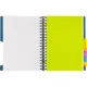 Бизнес-тетрадь B5,200л,кл,греб Attache Selection Office book синийметаллик