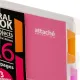 Бизнес-тетрадь 140л,кл,А6,SPIRAL BOOK Розовый,евроспир,обл.пласт,разд.84117