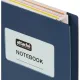 Бизнес-тетрадь B5,200л,кл,греб Attache Selection Office book синийметаллик
