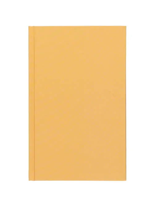 Бизнес-тетрадь А5,80л,7БЦ мат.лам,тон.бл,кл, Attache Bright colours желтый
