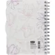 Бизнес-тетрадь А5,140л,кл,спир,плас Attache Selection Flower DreamsBlossom