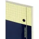 Бизнес-тетрадь 80л,кл,А4,Yellow Pad,спираль,тон.блок 70г/м