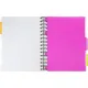 Бизнес-тетрадь 140л,кл,А5,SPIRAL BOOK Салатовый,евросп,обл.пл,раздел.84108