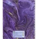 Бизнес-тетрадь А5,96л,кл,греб,ламин.обл. Attache Selection Fluid Фиолетовый