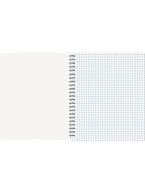 Бизнес-тетрадь Принты  А5 96л, клетка, обл. мел. картон, спираль,Цветы