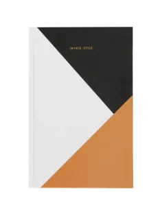 Бизнес-тетрадь А5,80л, 7БЦ,клетка Office Style коричн