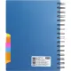 Бизнес-тетрадь А5,200л,кл,греб Attache Selection Office book синий металлик