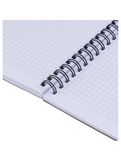 Бизнес-тетрадь, BS, А4, 96л., клетка, мягкий, спираль. Flora, инжир, N4283