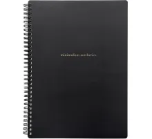 Бизнес-тетрадь А496л.клетка,спираль Be Smart,Aesthetics N3402