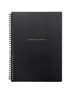 Бизнес-тетрадь А496л.клетка,спираль Be Smart,Aesthetics N3402