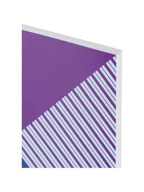 Бизнес-тетрадь А4,96л,обл.карт,греб,кл,Office Style,синяя