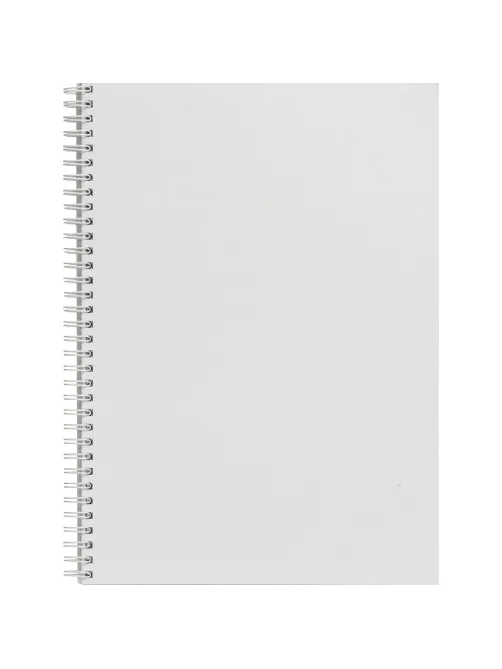 Бизнес-тетрадь Attache Cristal,120л,клет,А4,спир,обл.мел.карт