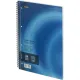 Бизнес-тетрадь 100л,кл,А4,LightBook,спираль,обл.синий,блок белый 70г/м