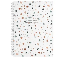 Бизнес-тетрадь А4 96л.клетка,спир,Be Smart,Terrazzo,N3694
