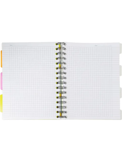 Бизнес-тетрадь 140л,кл,А5,SPIRAL BOOK Салатовый,евросп,обл.пл,раздел.84108