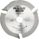 Диск пильный по дереву для УШМ VIRA RAGE, d125х22.2мм, 3 зуба (594225)