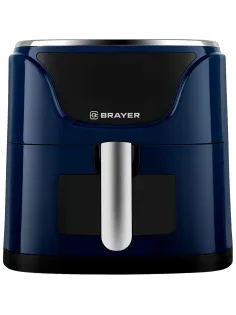 Аэрогриль BRAYER 2036BR,1500 Вт,5л, t.200С,съем.реш,таймер,LCD-дисп,7 прогр