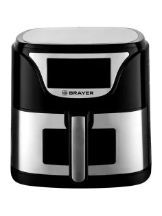 Аэрогриль BRAYER 2037BR,1500Вт,5л,t.200С,съем.реш,таймер,LCD-дисп,7 прогр