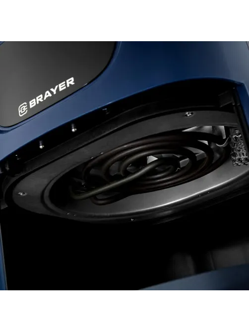 Аэрогриль BRAYER 2036BR,1500 Вт,5л, t.200С,съем.реш,таймер,LCD-дисп,7 прогр