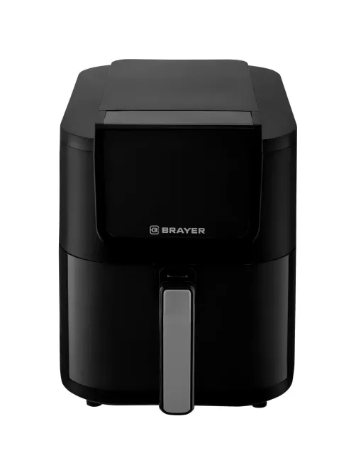 Аэрогриль BRAYER 2041BR,1500Вт,5л,t.200С, съем реш,тайм,LCD-дисп,8 прогр