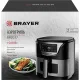 Аэрогриль BRAYER 2037BR,1500Вт,5л,t.200С,съем.реш,таймер,LCD-дисп,7 прогр