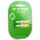 Аккумулятор GP 650mAh AAA GP65AAAHC-2DTECR2/ 65AAAHCRGY-2CRCB2 бл/2шт