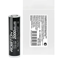 Аккумулятор ROBITON LI18650-2000NP-PK1 без защиты с плоским контактом PK1