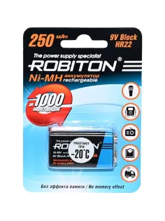 Аккумулятор ROBITON 250MH9-1 BL1