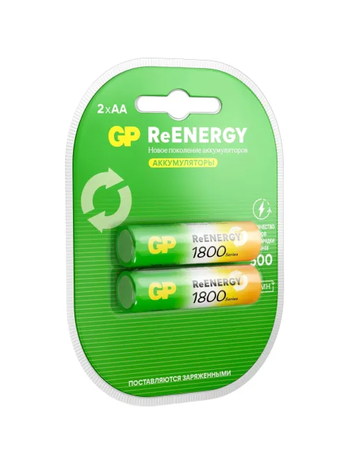 Аккумулятор GP 1800mAh АА 180AAHC-2DECRC2/ 180AAHCRGY-2CRC82 бл/2шт