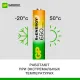Аккумулятор GP 650mAh AAA GP65AAAHC-2DTECR2/ 65AAAHCRGY-2CRCB2 бл/2шт