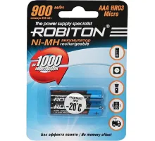 Аккумулятор ROBITON 900MHAAA-2 BL2 (2шт/уп)