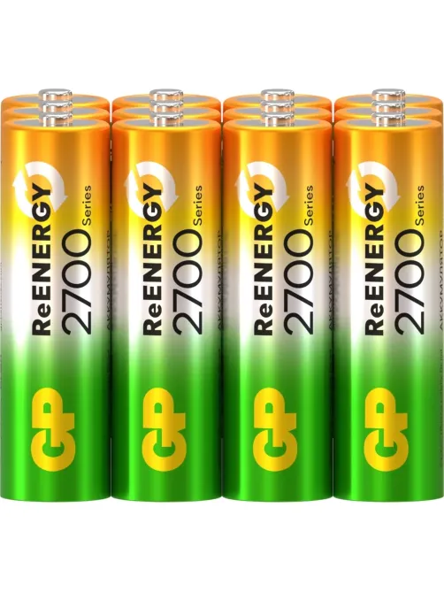 Аккумулятор GP 270AAHC-B12/270AAHCRGY-B12 /240 АА 2700 ser(min2600mAh) 12шт