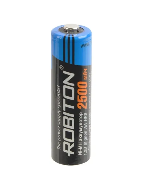 Аккумулятор ROBITON 2500MHAA-2, BL2, 2шт/уп