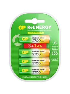 Аккумулятор GP 2600mAh AA 270AAHC3/1-2DECRC4/ 270AAHC3/1RGY-2CRCB4, бл/4шт