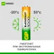 Аккумулятор GP 950mAh AAA 100AAAHC3/1-2DECRC4/100AAAHC3/1RGY-2CRCB4 бл/4шт