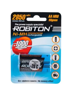 Аккумулятор ROBITON 2850MHAA-2 BL2 (2шт/уп)