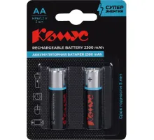 Аккумулятор АА/HR6 Ni-MH Rechargeable 2300mAh бл/2шт