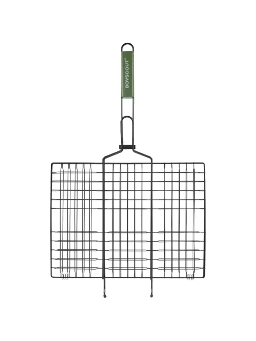Решетка-гриль 6 порций блюд BOYSCOUT 40x30x2,5cм, веер в ПОДАРОК/61312